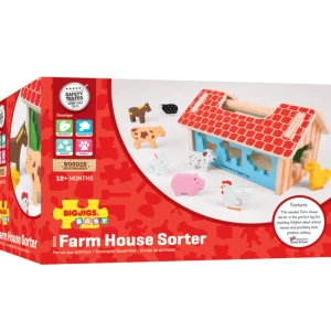 Sale Farmhouse Sorter Shape Sorter Toys | Activity Toys & Games