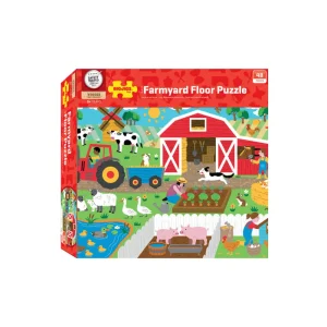 Discount Farmyard Floor Puzzle (48 piece) Wooden Puzzles And Activity Toys | Children's Wooden Puzzles
