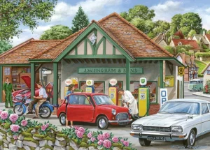 Hot Fill Her Up Please – BIG 250 Piece Jigsaw Puzzle Children's Wooden Puzzles