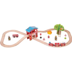 Hot Fire Station Train Set Gifts For 5 Yr Olds | Toys For 4 Year Olds