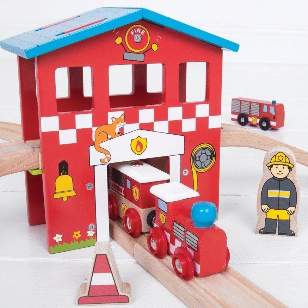 fire_station_train_set_2.webp Hot Fire Station Train Set Gifts For 5 Yr Olds | Toys For 4 Year Olds