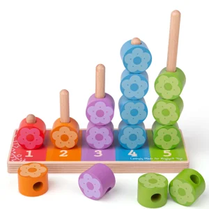 Best First Flower Stacker Wooden Puzzles And Activity Toys | Traditional Wooden Toys