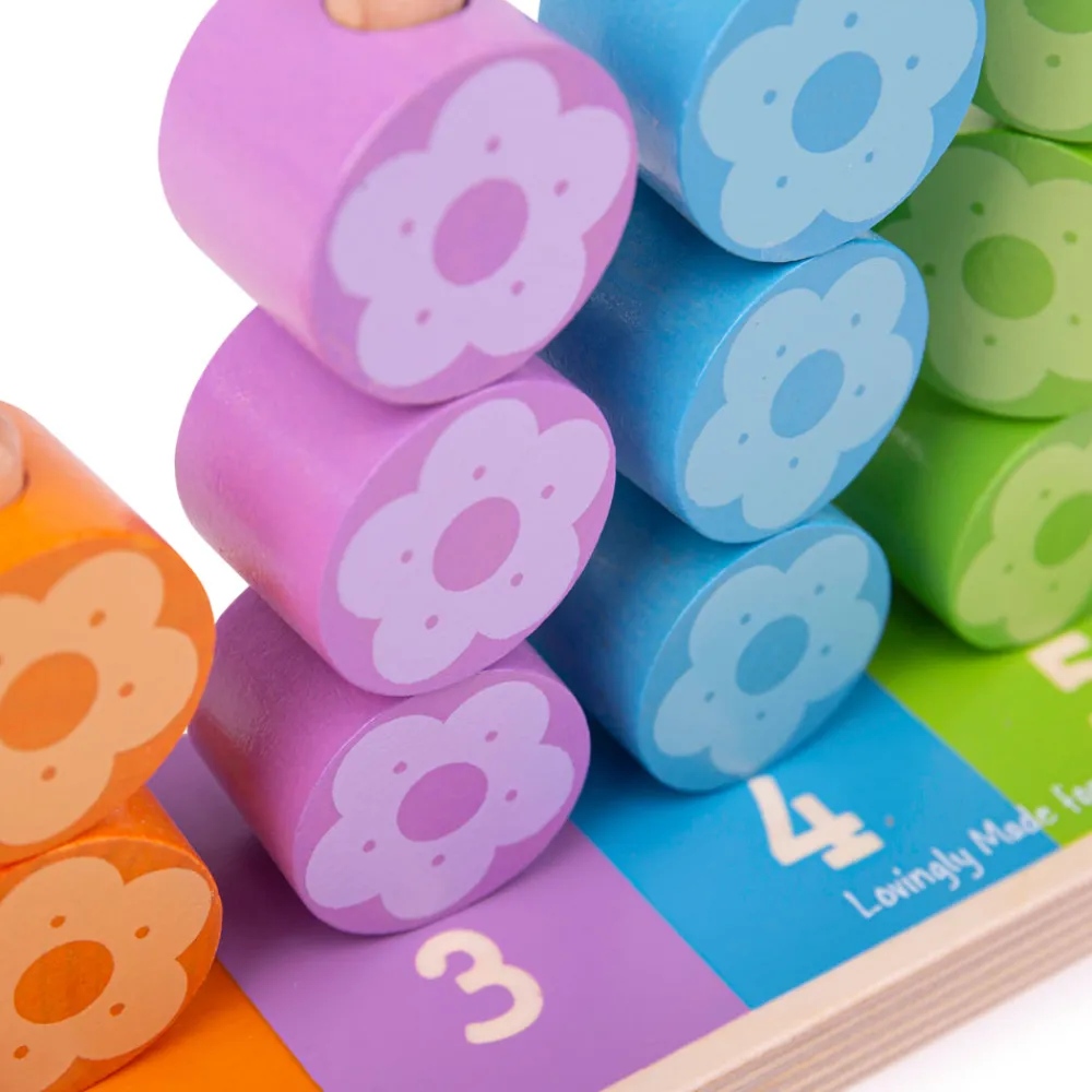 first_flower_stacker_3.webp Best First Flower Stacker Wooden Puzzles And Activity Toys | Traditional Wooden Toys