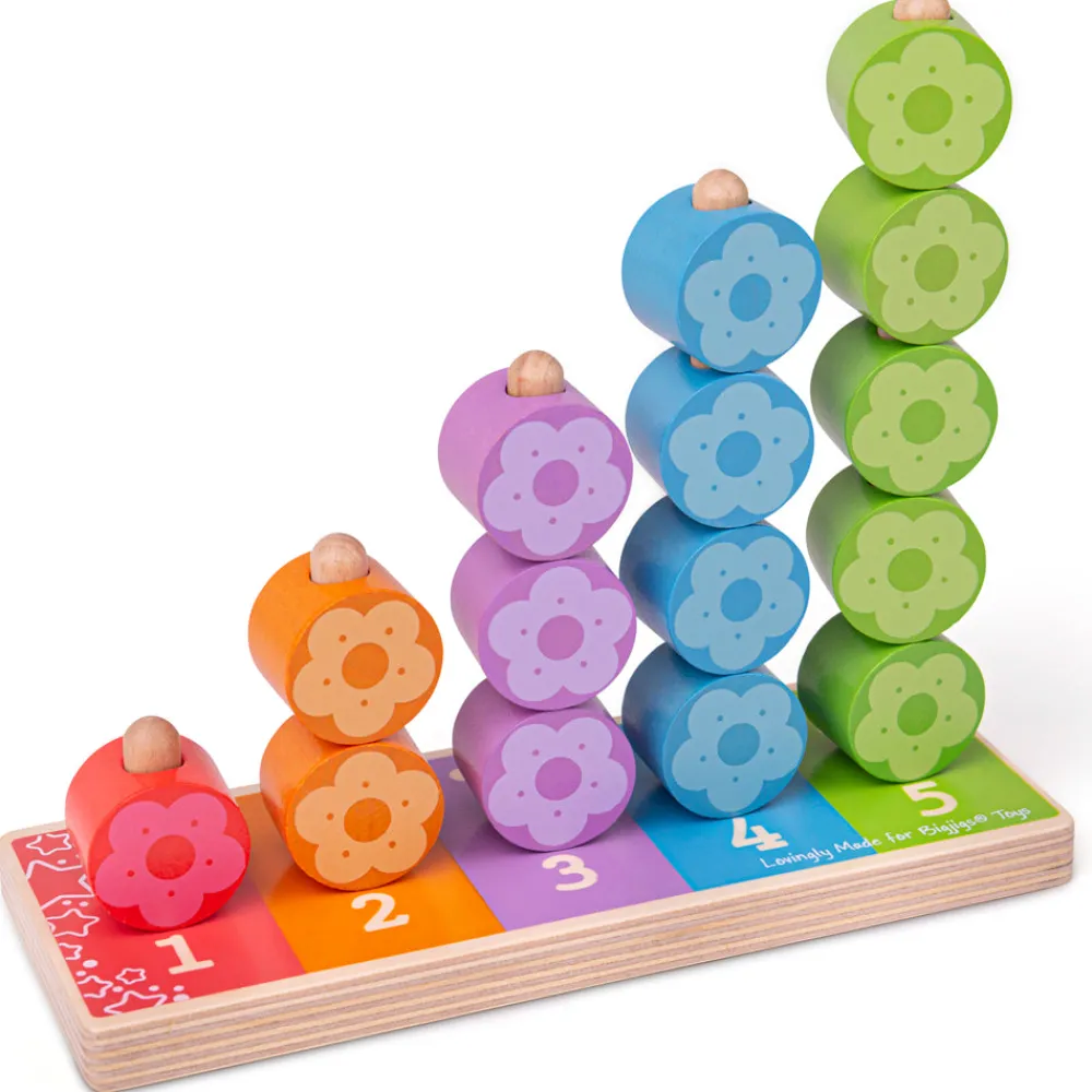 first_flower_stacker_4.webp Best First Flower Stacker Wooden Puzzles And Activity Toys | Traditional Wooden Toys