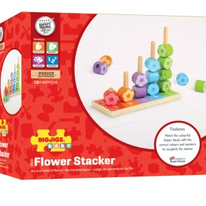 Best First Flower Stacker Wooden Puzzles And Activity Toys | Traditional Wooden Toys