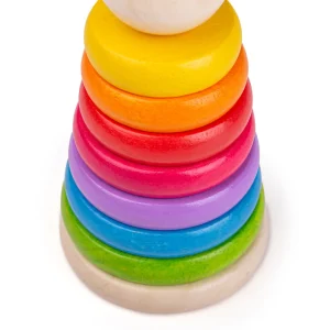 Best First Rainbow Stacker Wooden Puzzles And Activity Toys | Traditional Wooden Toys