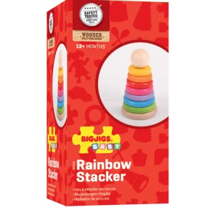 Best First Rainbow Stacker Wooden Puzzles And Activity Toys | Traditional Wooden Toys