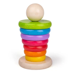 Best First Rainbow Stacker Wooden Puzzles And Activity Toys | Traditional Wooden Toys