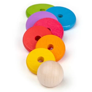 Best First Rainbow Stacker Wooden Puzzles And Activity Toys | Traditional Wooden Toys