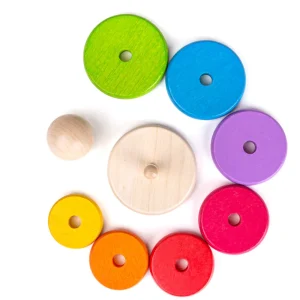 Best First Rainbow Stacker Wooden Puzzles And Activity Toys | Traditional Wooden Toys