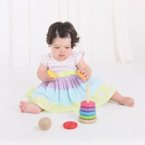 Best First Rainbow Stacker Wooden Puzzles And Activity Toys | Traditional Wooden Toys