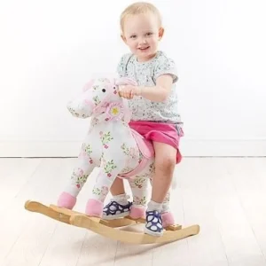 Fashion Floral Rocking Horse Kids Kids Room Accessories | Kid’s Furniture