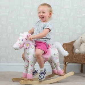Fashion Floral Rocking Horse Kids Kids Room Accessories | Kid’s Furniture