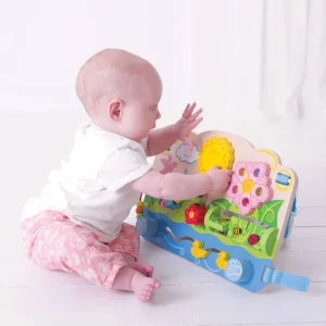 New Flower Activity Centre Wooden Puzzles And Activity Toys | Activity Toys & Games