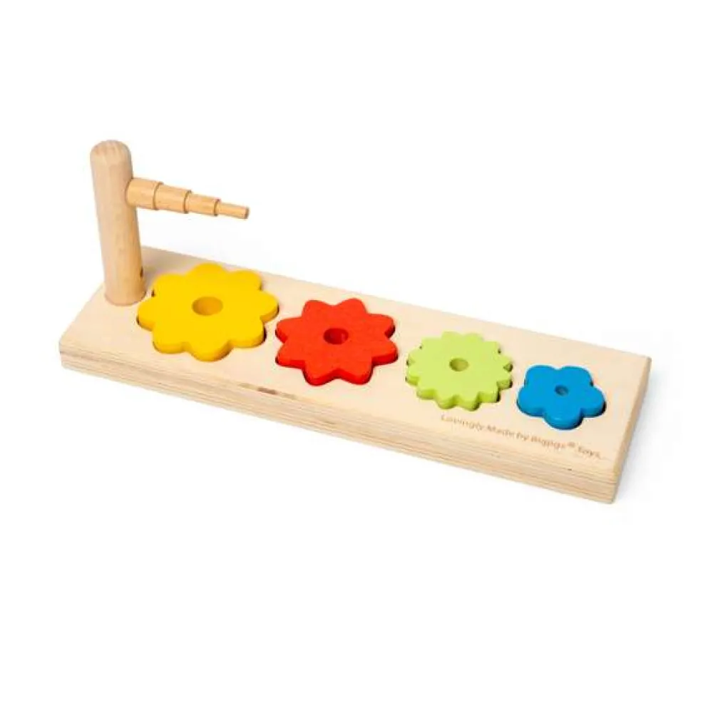 flower_sorter_1.webp Clearance Flower Sorter Wooden Puzzles And Activity Toys | Traditional Wooden Toys