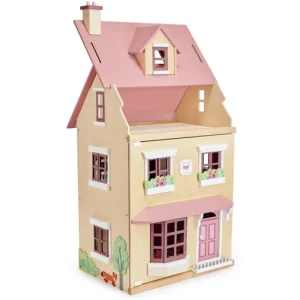 Discount Foxtail Villa (Pink) Wooden Doll’s Houses | Prams & Cradles