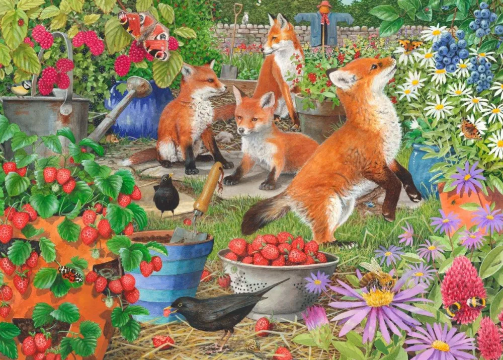 foxy_ladies___piece_jigsa_0.webp Outlet Foxy Ladies – 1000 Piece Jigsaw Puzzle Children's Wooden Puzzles