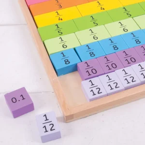 Online Fractions Tray Kids Wooden Puzzles And Activity Toys | Kids Learning Numbers And Letter