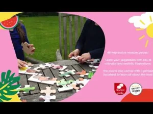 Fashion Fruit Floor Puzzle Wooden Puzzles And Activity Toys | Children's Wooden Puzzles