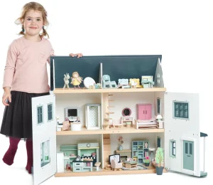 Outlet Furniture Bundle (5x Room Sets: Bathroom, Bedroom, Kitchen, Sitting Room, Childrens Bedroom) Kids Wooden Doll’s Houses | Kids Toy Bundles