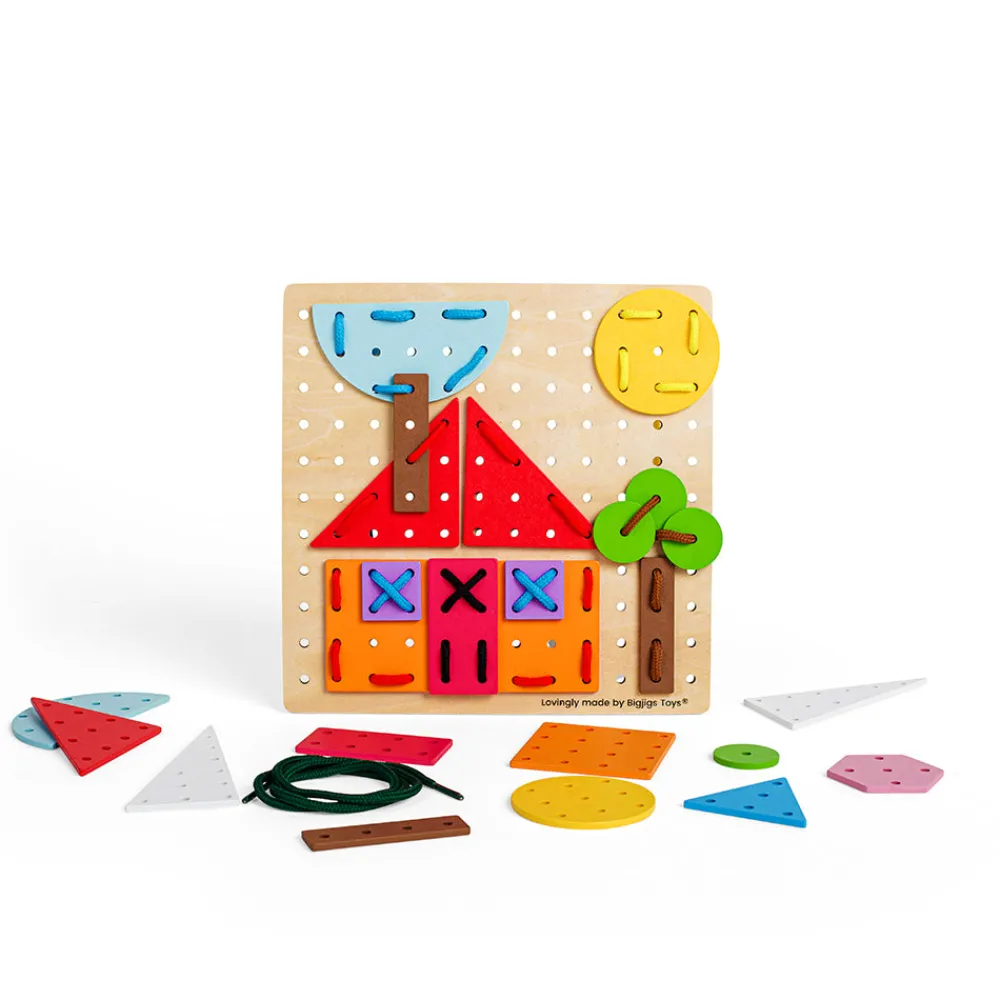 geometric_laceashape_4.webp Discount Geometric Lace-a-Shape Kids Arts And Crafts Sets For Kids