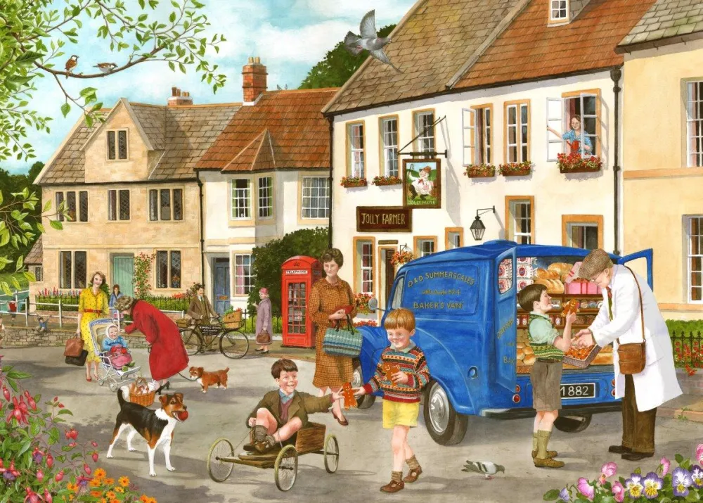 gingerbread_boys__big__pi_0.webp Discount Gingerbread Boys – BIG 500 Piece Jigsaw Puzzle Children's Wooden Puzzles