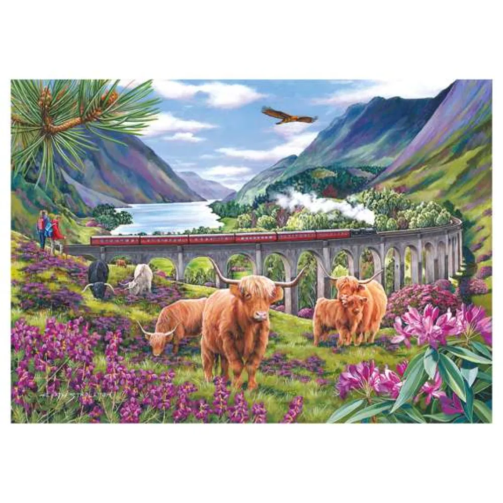 glenfinnan_ladies__piece__0.webp New Glenfinnan Ladies 1000 Piece Puzzle Children's Wooden Puzzles