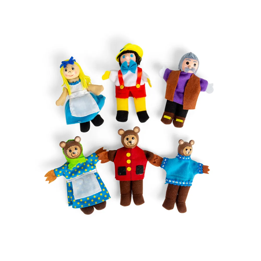 goldilocks_finger_puppets_1.webp Sale Goldilocks Finger Puppets Puppet World