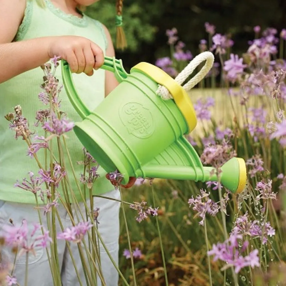 green_toys_watering_can_a_2.webp Clearance Watering Can and Little Gardeners Play Set Outdoor Garden Toys | Bath Toys
