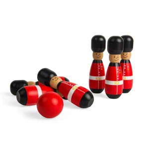 Hot Guardsman Skittles Wooden Puzzles And Activity Toys | Traditional Wooden Toys