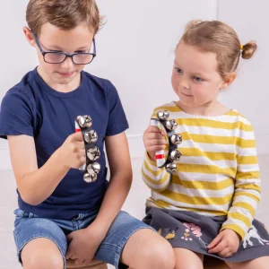 New Hand Bell – Children’s Musical Instrument Toy Traditional Wooden Toys | Gifts For 5 Yr Olds