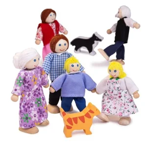 Fashion Heritage Playset Doll Family Wooden Doll’s Houses