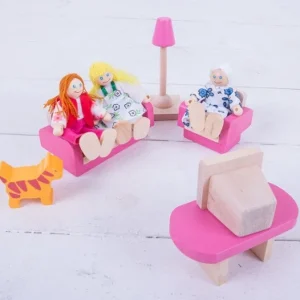 Fashion Heritage Playset Doll Family Wooden Doll’s Houses