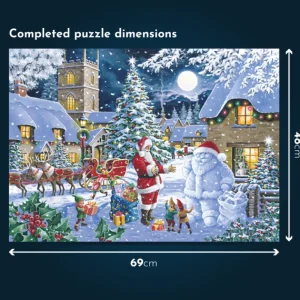 Clearance Holly Cottage – 1000 Piece Jigsaw Puzzle Children's Wooden Puzzles