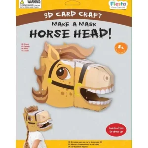 Hot Horse 3D Mask Card Craft Kids Arts And Crafts Sets For Kids