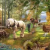 Fashion Horse Power – 500 Piece Jigsaw Puzzle Children's Wooden Puzzles