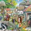 Online Horseshoe Farm – BIG 250 Piece Jigsaw Puzzle Children's Wooden Puzzles