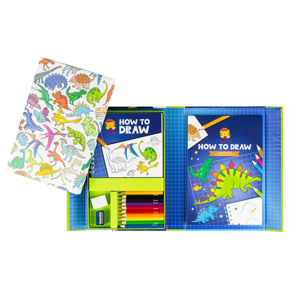 how_to_draw_dinosaur_3.webp Clearance How To Draw Dinosaur Kids Arts And Crafts Sets For Kids