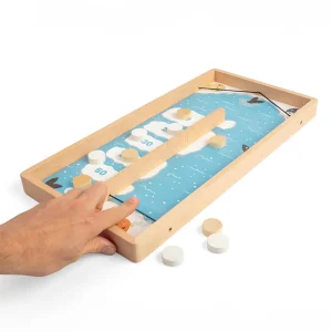 Fashion Ice Puck Game Traditional Wooden Games