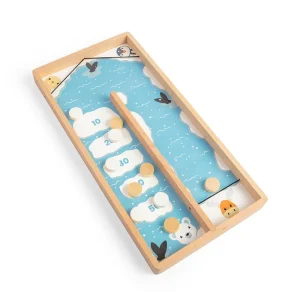 Fashion Ice Puck Game Traditional Wooden Games