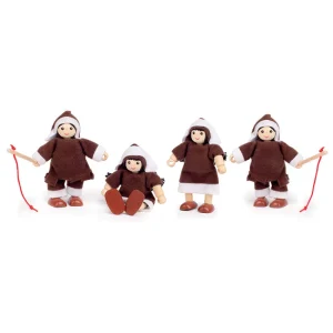Online Inuit Figures (4 pack) Wooden Doll’s Houses | Gifts For 3 Year Olds