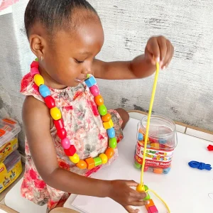 Clearance Jar of Lacing Beads Kids Activity Toys & Games | Arts And Crafts Sets For Kids