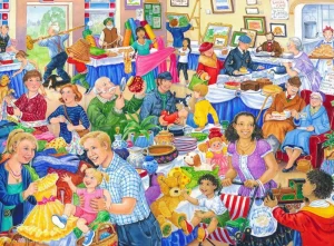 Outlet Jumble Sale – BIG 500 Piece Jigsaw Puzzle Children's Wooden Puzzles