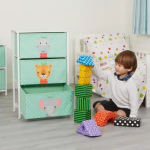 Sale Jungle 3 Drawer Kids Storage Chest Kids Kid’s Furniture