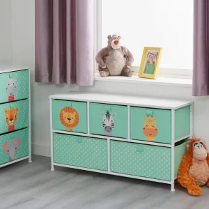 Online Jungle 5 Drawer Kids Storage Chest Kids Kid’s Furniture