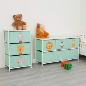 Sale Jungle 3 Drawer Kids Storage Chest Kids Kid’s Furniture