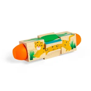 Sale Jungle Twist Blocks Wooden Puzzles And Activity Toys | Activity Toys & Games