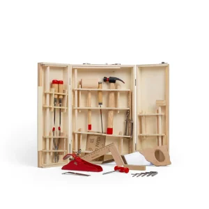 Outlet Junior Tool Box Wooden Puzzles And Activity Toys | Toy Tool Sets