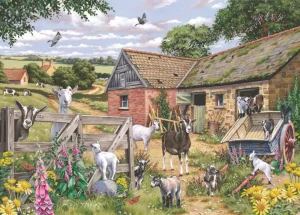 New Just Kidding – BIG 500 Piece Jigsaw Puzzle Children's Wooden Puzzles