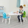 Clearance Kid’s Dinosaur Table and Two Chairs Set Kids Kid’s Furniture